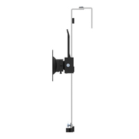 StarTech.com Cubicle Monitor Mount - Cubicle Wall Single Monitor Hanger - Up to 34
