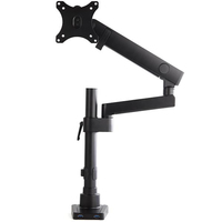 StarTech.com Desk Mount Monitor Arm with 2x USB 3.0 ports - Pole Mount Full Motion Single Arm Monitor Mount for up to 34