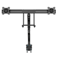 StarTech.com Desk Mount Dual Monitor Arm with USB & Audio - Slim Full Motion Adjustable Dual Monitor VESA Mount for up to 32