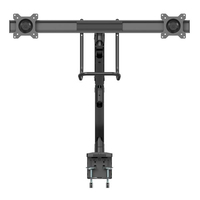 StarTech.com Desk Mount Dual Monitor Arm - Ergonomic Dual Monitor VESA Mount 32