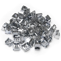 StarTech.com 50 Pkg M5 Cage Nuts for Server Rack Cabinets