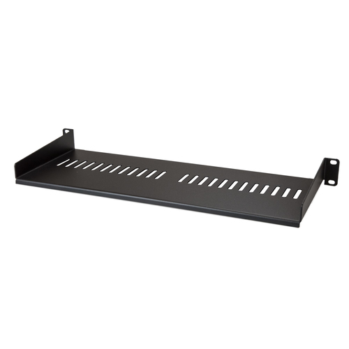 StarTech.com 1U Server Rack Shelf - Universal Vented Rack Mount Cantilever Tray for 19