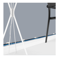 StarTech.com 100 Pack Cable Tie Mounts with Adhesive Tape for 0.21 in. (5.5 mm) Wide Ties - Nylon/Plastic Zip Tie Mounts - Electrical/Network Cable Wrap Mounts / 94V-2 Fire & UL Rated TAA