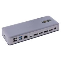 StarTech.com DK31C3MNCRUE notebook dock/port replicator Wired USB 3.2 Gen 2 (3.1 Gen 2) Type-C