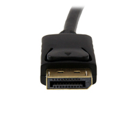 StarTech.com 10ft (3m) DisplayPort to VGA Cable - Active DisplayPort to VGA Adapter Cable - 1080p Video - DP to VGA Monitor Cable - DP 1.2 to VGA Converter - Latching DP Connector
