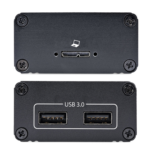 StarTech.com 2-Port USB 3.0 Extender over OM3 Multimode Fiber - LC/LC ...