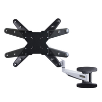 StarTech.com VESA TV Wall Mount, Adjustable Full Motion TV Wall Mount For 23