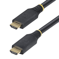 StarTech.com 10m (32.8ft) Active High Speed HDMI Cable, 4K 60Hz/1440p 144Hz, HDR10/HDCP 2.2/ARC, 18Gbps, UHD HDMI 2.0 Cord for TV/Monitor/Display, TPE Jacket