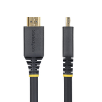StarTech.com 20ft (6.1m) High Speed HDMI Cable with Gripping Connectors, 4K 60Hz/1440p 144Hz, HDR10/HDCP 2.2/ARC, 18Gbps, UHD HDMI 2.0 Cord for TV/Monitor/Display, TPE Jacket