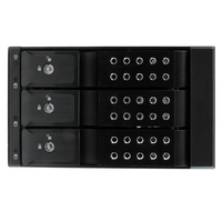 StarTech.com 3 Bay Aluminum Trayless Hot Swap Mobile Rack Backplane for 3.5in SAS II/SATA III - 6 Gbps HDD