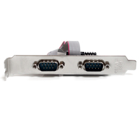 StarTech.com 24in Internal USB Motherboard Header to 2 Port Serial RS232 Adapter