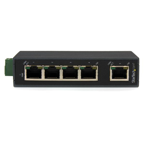 Startech Router Switch StarTech.com 5-port industrial Ethernet switch - DIN rail mountable ...