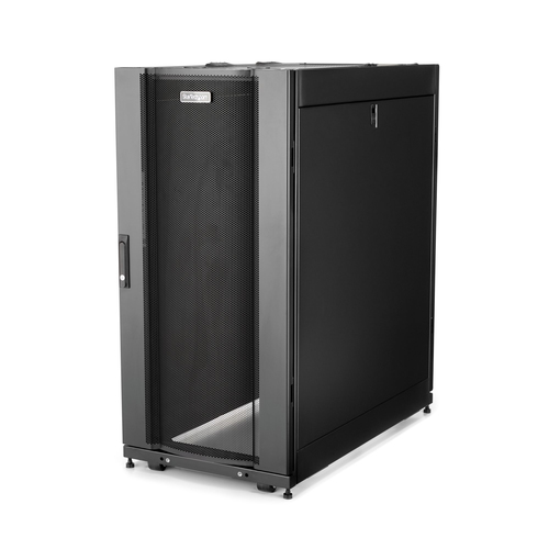 StarTech.com 25U Server Rack Cabinet - 4 Post Adjustable Depth 7-35