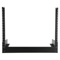 StarTech.com 8U Desktop Rack - 2-Post Open Frame Rack