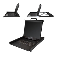 StarTech.com Rackmount KVM Console - Single Port VGA KVM with 19