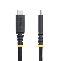 StarTech.com 3m (10ft) USB-C Charging Cable, 240W (5A) PD EPR, Dual-Layer Silicone/Braided Jacket, USB 2.0 Laptop Charger Cable, USB-IF Certified, Rugged USB-C Charging Cord