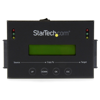 StarTech.com 1:1 Standalone Hard Drive Duplicator with Disk Image Manager For Backup and Restore, Store Several Disk Images on one 2.5/3.5