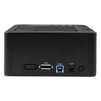 StarTech.com Dual Bay Hard Drive Duplicator, Standalone USB 3.0 (5 Gbps) / eSATA to 2.5/3.5