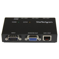 StarTech.com 4 Port VGA Over CAT5 Video Extender - 450ft (150m)