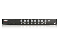 StarTech.com 16 Port 1U Rackmount USB PS/2 KVM Switch with OSD