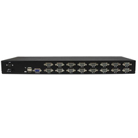 StarTech.com 16 Port 1U Rackmount USB KVM Switch with OSD