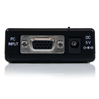 StarTech.com High Resolution VGA to Composite (RCA) or S-Video Converter - PC to TV