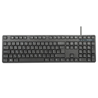 Targus AKM622UK keyboard Mouse included Universal USB QWERTY UK English Black
