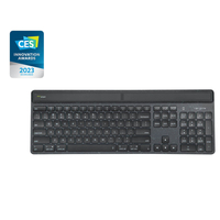 Targus EcoSmart keyboard Universal Bluetooth QWERTY UK English Black
