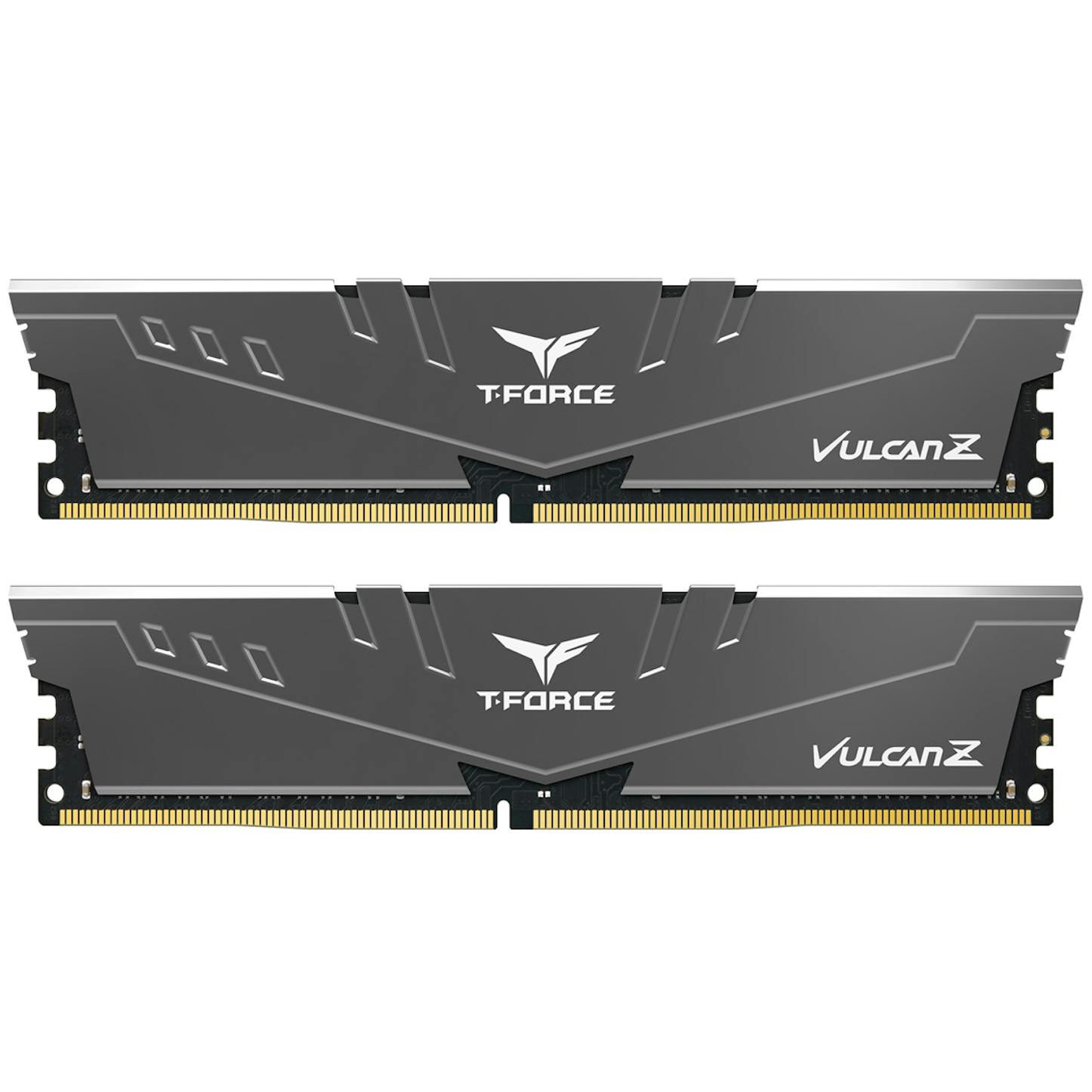 Team Group Vulcan Z T-Force 64GB (2x32GB) DDR4 PC4-28800C18 3600MHz Dual Channel Kit - Grey