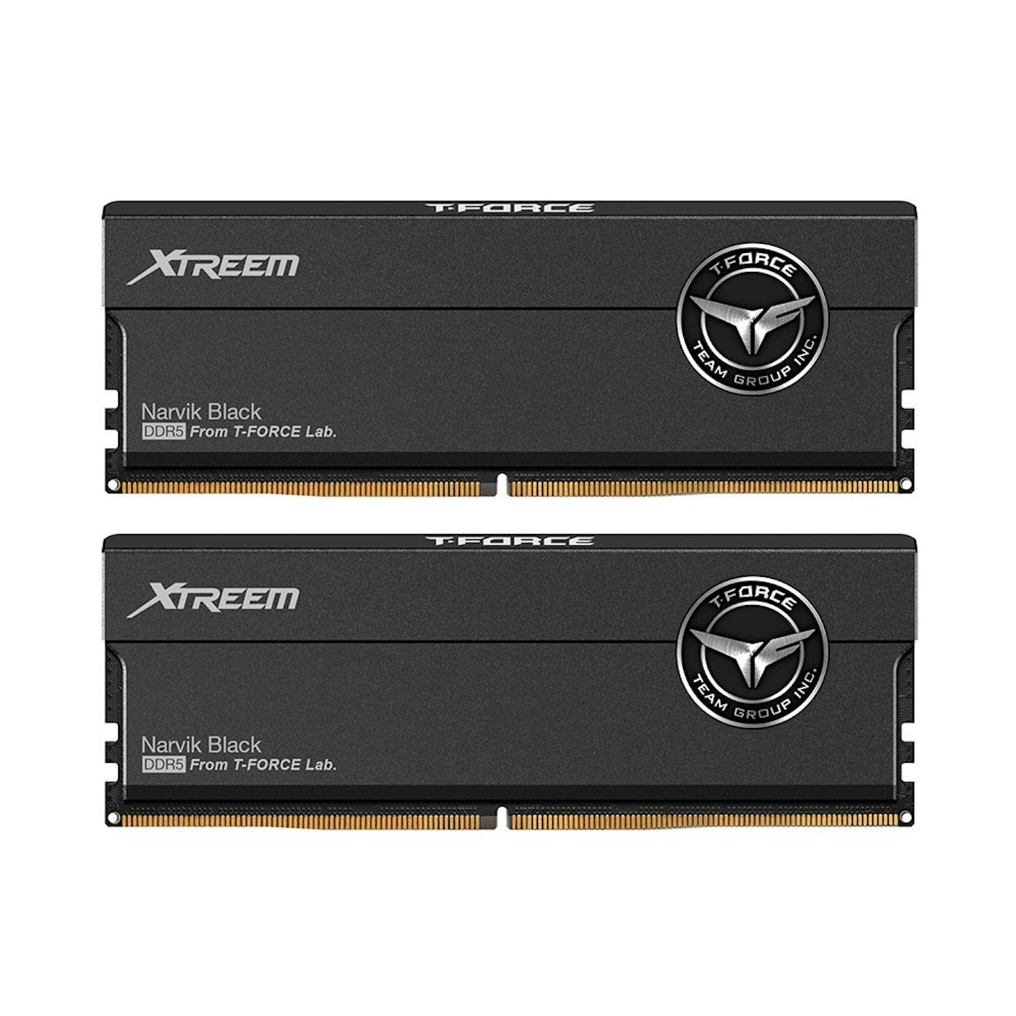 TeamGroup Xtreem 32GB (2X16GB) DDR5 PC5-57600C34 7200MHz Dual Channel Kit - Black