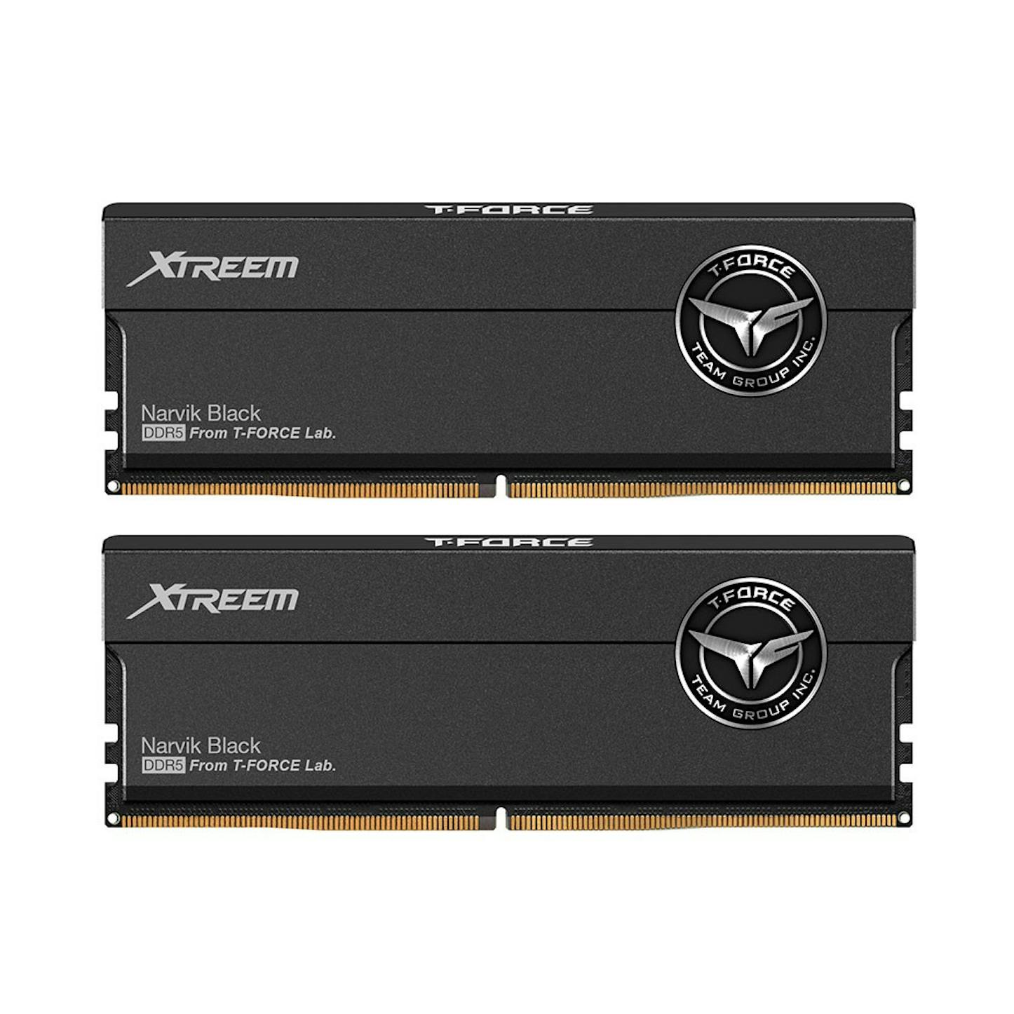 TeamGroup Xtreem 48GB (2X24GB) DDR5 PC5-44800C38 7200MHz Dual Channel Kit - Black