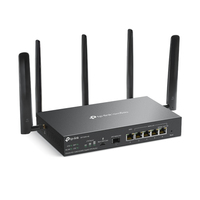 TP-Link ER706W-4G wireless router Gigabit Ethernet Dual-band (2.4 GHz / 5 GHz) Black