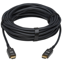 Tripp Lite P568FA-10M High-Speed Armored HDMI Fiber Active Optical Cable (AOC) - 4K @ 60 Hz, HDR, 4:4:4, M/M, Black, 10 m (33 ft.)