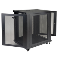 Tripp Lite SR18UB SmartRack 18U Mid-Depth Half-Height Rack Enclosure Cabinet