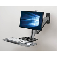 Tripp Lite WWSS1332W WorkWise Wall-Mounted Workstation, Single Display