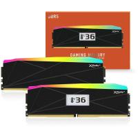 V-Color Manta XFinity+ aRGB 32GB (2x16GB) DDR5 C40 8000MHz Dual Channel Kit - Black