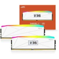 V-Color Manta XFinity+ aRGB 32GB (2x16GB) DDR5 C40 8000MHz Dual Channel Kit - White