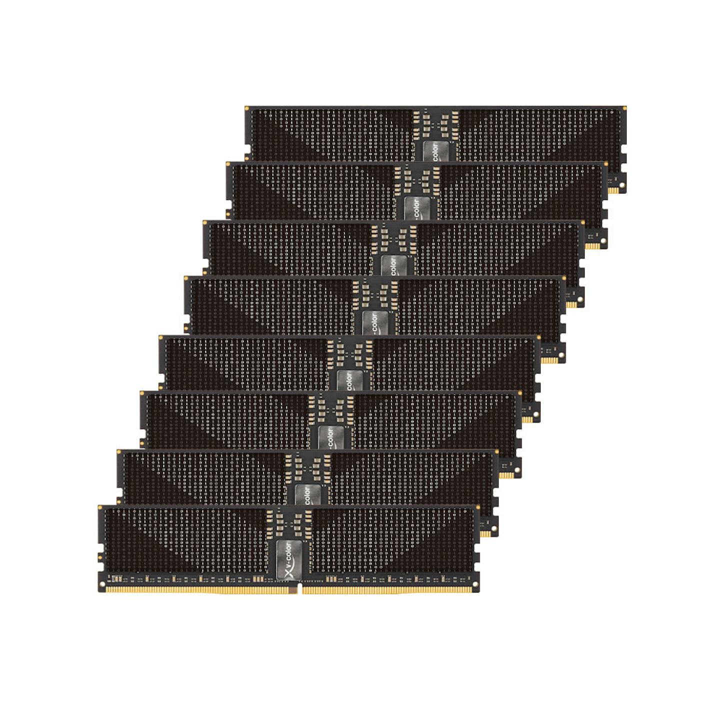 V-Color OC R-DIMM EXPO 1TB (8x128GB) DDR5 PC5-44800C38 5600MHz Octa-Channel Workstation Memory Kit