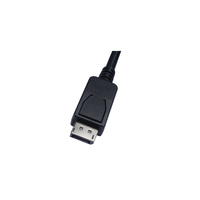 V7 Black Video Cable DisplayPort Male to HDMI Male 3m 10ft
