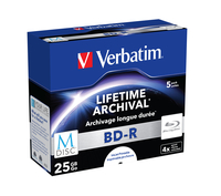 Verbatim M-Disc 4x BD-R 25 GB 5 pc(s)