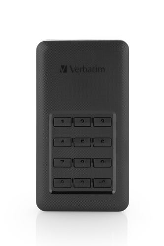 Verbatim Store 'n' Go Portable SSD with Keypad Access 256GB