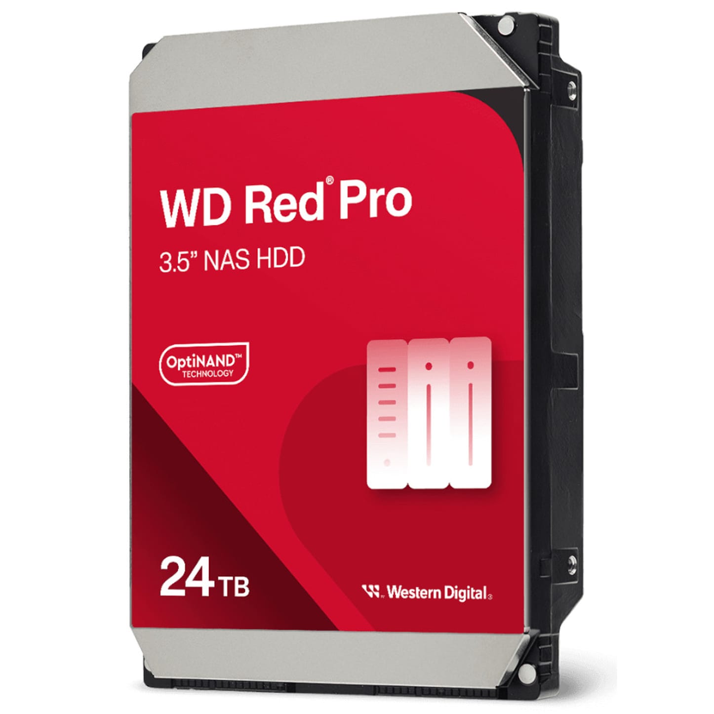 WD 24TB Red Pro 7200rpm HDD 512MB Cache Internal NAS Hard Drive (WD221KFGX)