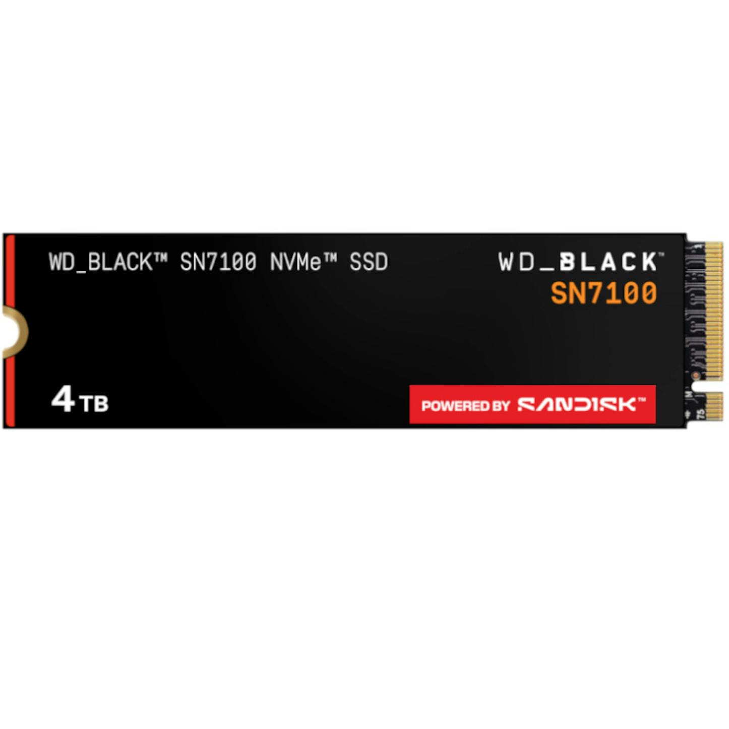 WD Black SN7100 4TB SSD NVME M.2 2280 PCIe 4.0 Solid State Drive