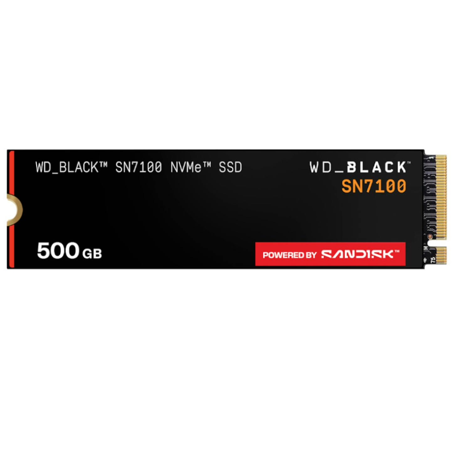 WD Black SN7100 500GB SSD NVME M.2 2280 PCIe 4.0 Solid State Drive