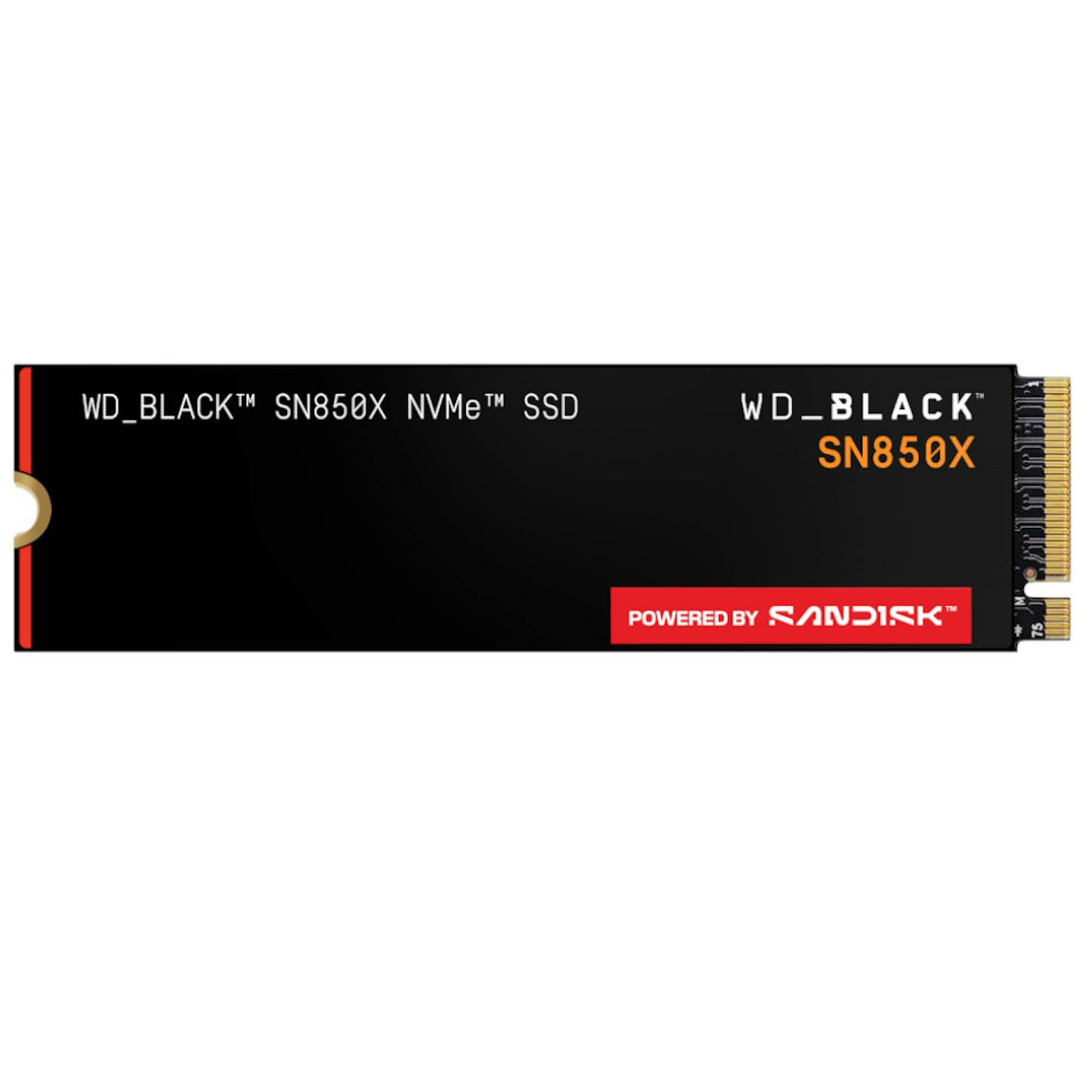 WD Black SN850X 2TB SSD M.2 2280 NVME PCI-E Gen4 Solid State Drive (WDS200T2X0E)