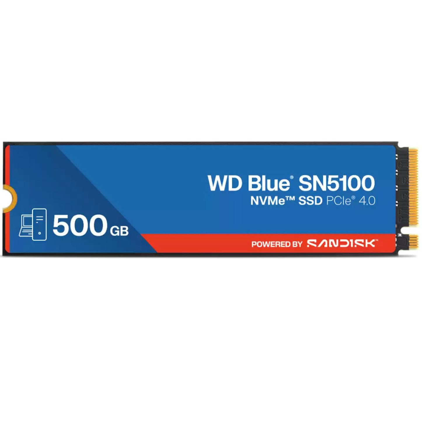 WD Blue SN5100 500GB SSD NVME M.2 2280 PCIe 4.0 Solid State Drive