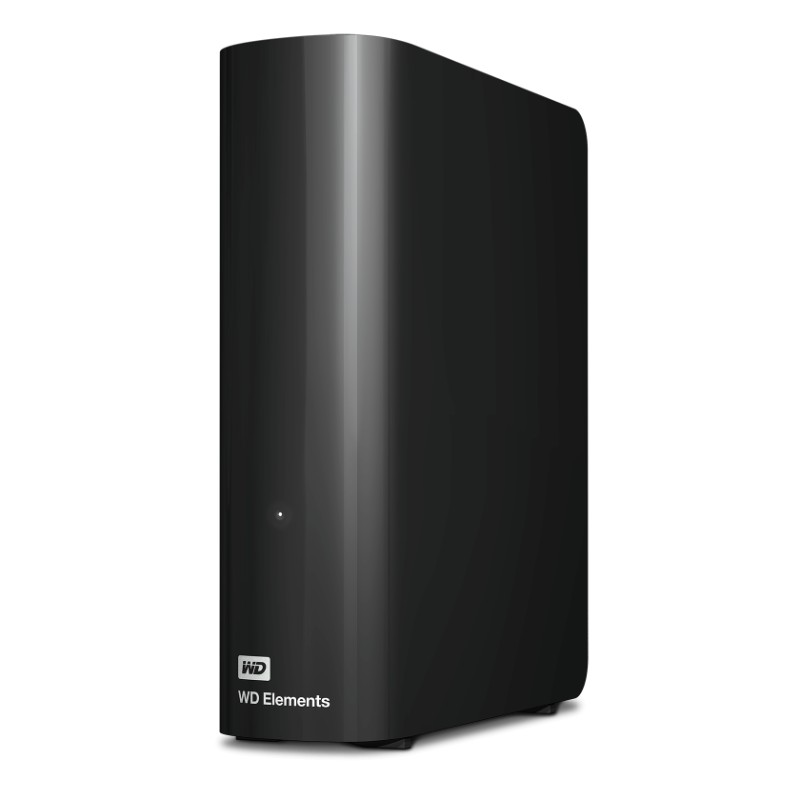 WD Elements Desktop 8TB External Hard Drive, USB 3.0 - WDBWLG0080HBK-EESN