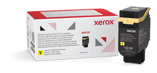 Xerox Genuine ® C320 Color Printer​/​C325 Color Multifunction Printer Yellow Standard capacity Toner Cartridge (1800 Pages) - 006R04822