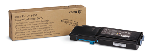 Xerox Genuine Phaser 6600 / WorkCentre 6605 Cyan Toner Cartridge - 106R02245