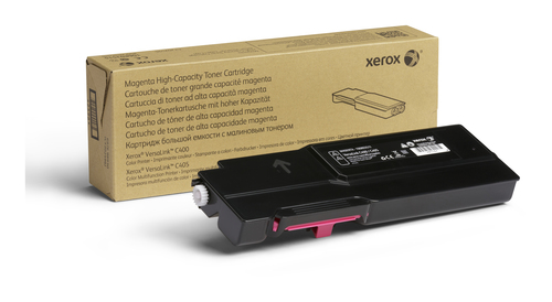 Xerox Genuine VersaLink C400 Color Printer / C405 Color Multifunction Printer Magenta High Capacity Toner Cartridge (4,800 pages) - 106R03519